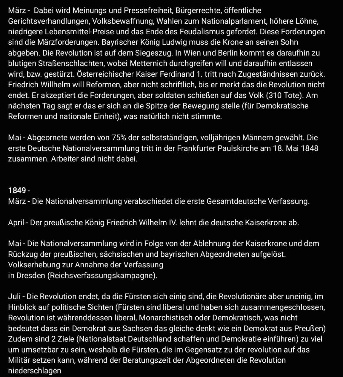 Geschichte historischer Kontext überprüfen? Schule, Abitur)