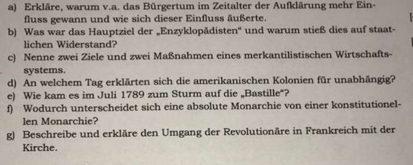 - (Schule, Geschichte, Aufklärung)