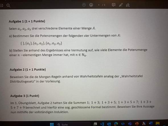 Geschlossene Formel vollständige Induktion? (Mathematik, Studium
