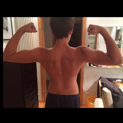 Rücken  - (Bodybuilding, Wettbewerb)