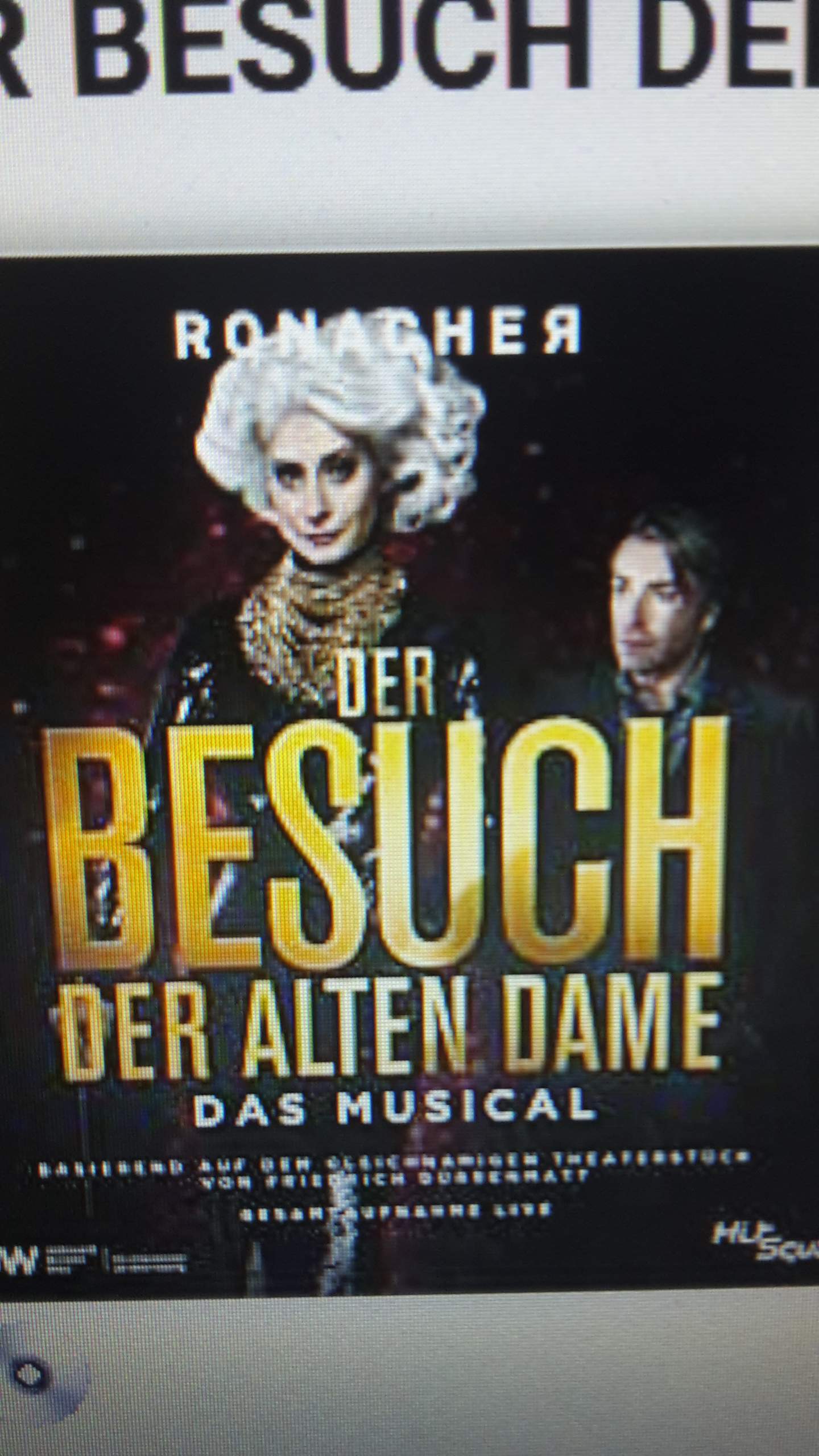 Der Besuch Der Alten Dame Musical Dvd