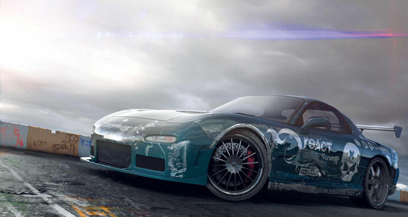 BSP. dort wirkt er wirklich echt - (Auto, Need for Speed, Rennspiel)