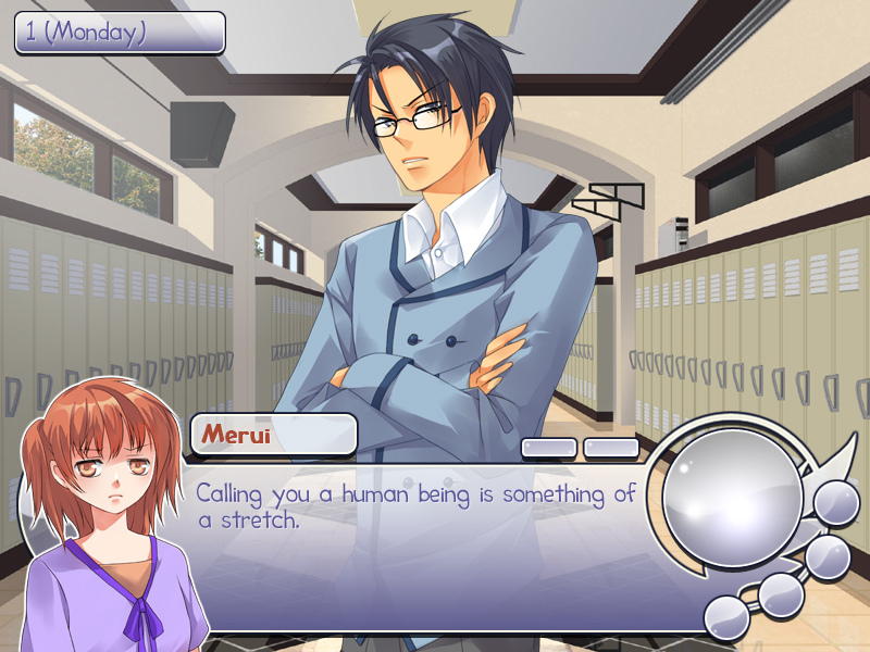 lonely nerd girl dating simulator