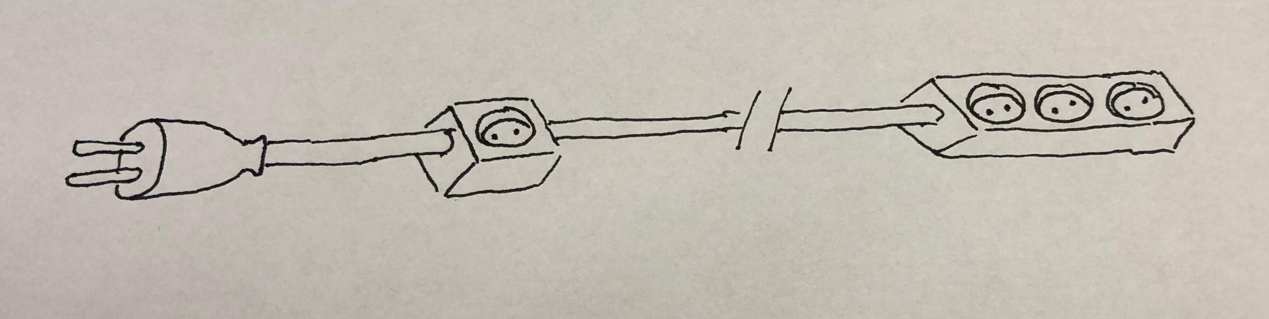Flache Verlängerungskabel Die Auf Den Fußboden Geklebt Werden Gibt es eine solche Mehrfachsteckdose zu kaufen? (Strom, Elektrik, Kabel)