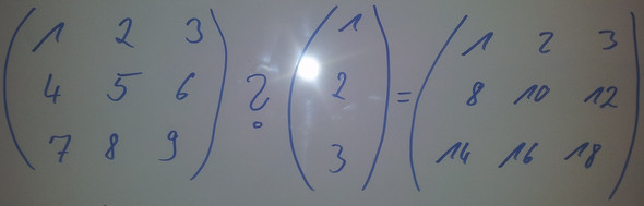 Gesuchte Operation - (Mathematik, Matrizenrechnung)