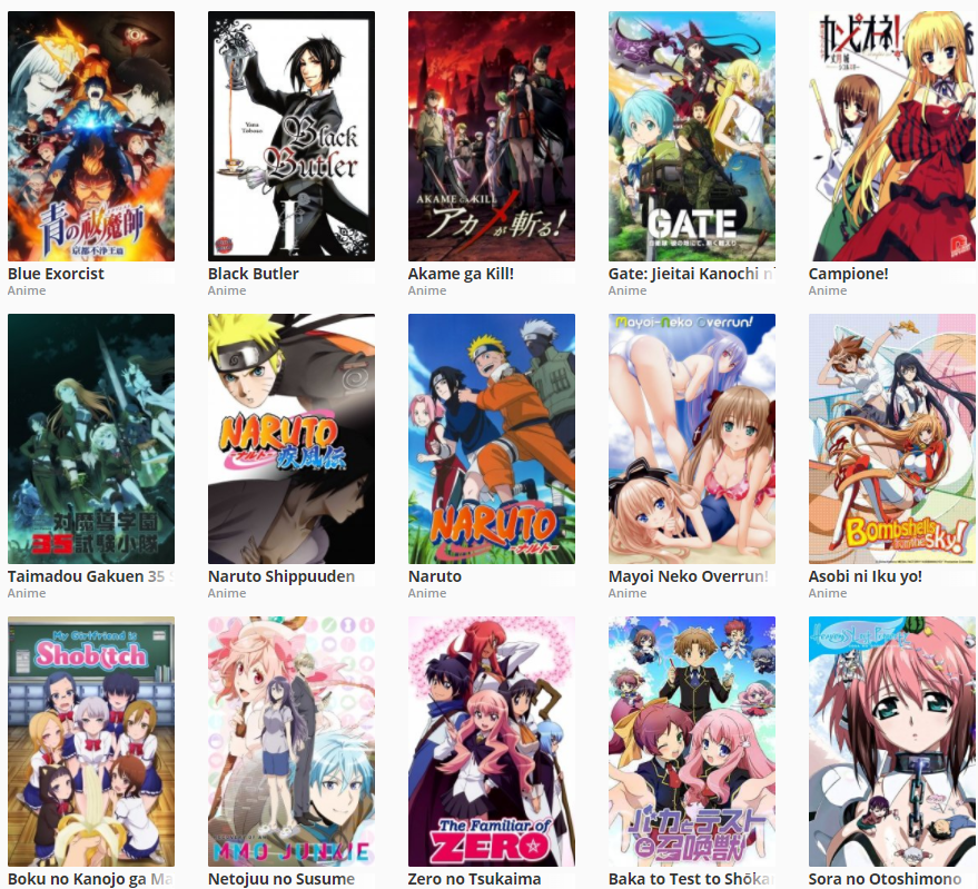 Anime Serien Liste A Z