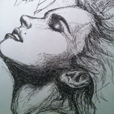 Madonna (True Blue) - (zeichnen, Übungen, Talent)