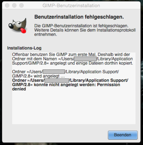 gimp for mac 10.10