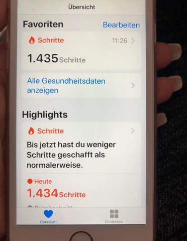 Gleiche App Andere Ansicht Iphone Computer Handy Smartphone