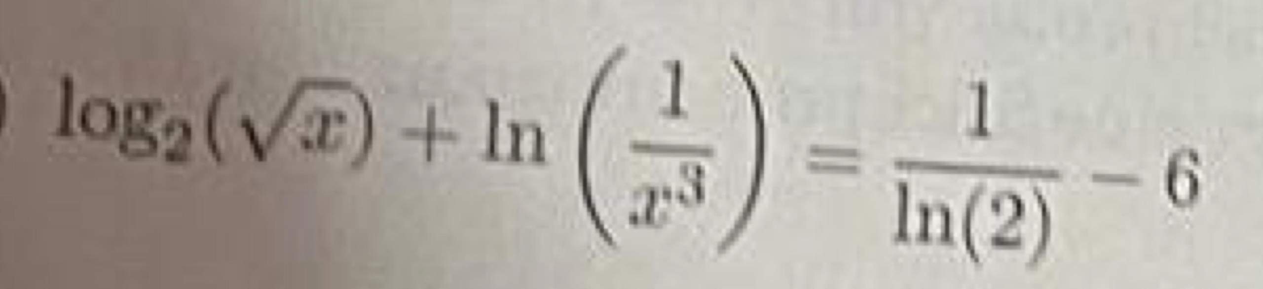 Gleichung lösen mit ln und log? (Gleichungen, Logarithmus)
