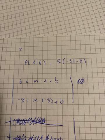 Gleichungssystem lineare Funktionen? (Schule, Mathe ...