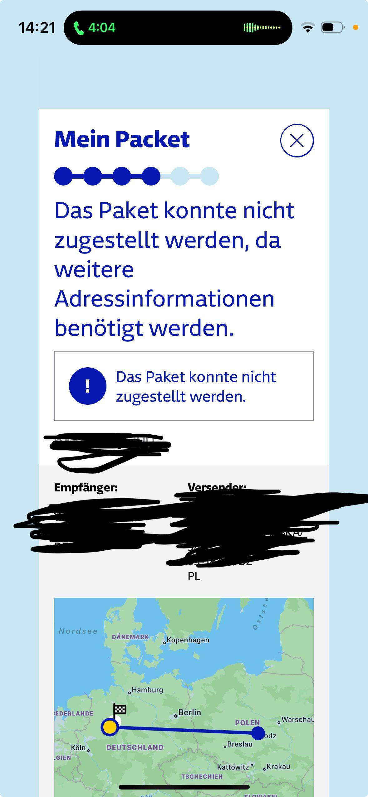 Gls Paket Zugestellt Aber Nicht Da GLS packet konnte nicht zugestellt werden da weitere Adresse Infos