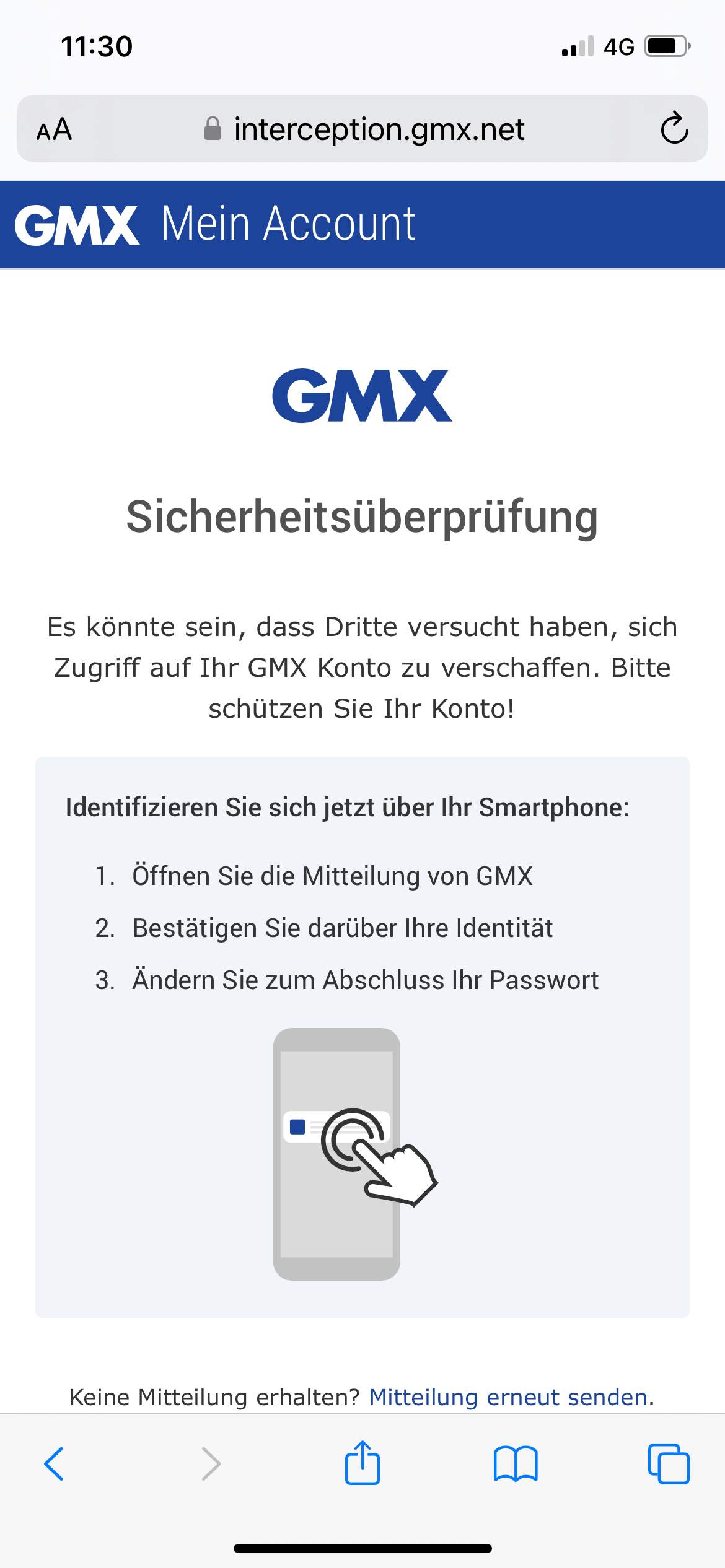 GMX keinen Zugriff? (App, E-Mail, Account)