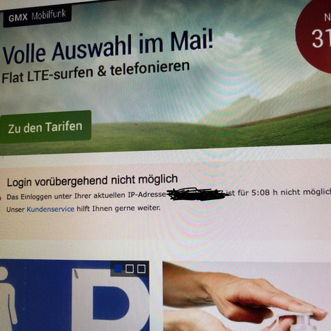 gmx anmeldung fehlgeschlagen