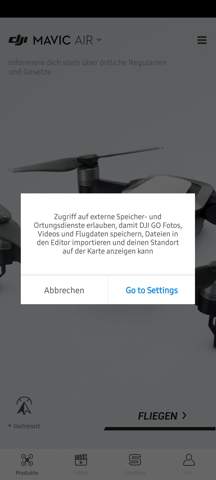 Gofly app, Drohne kann nicht abheben?