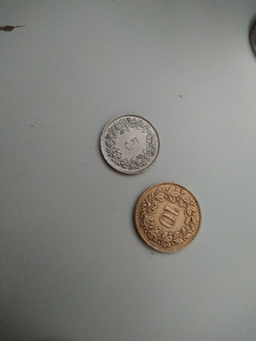  - (Geld, Schweiz, Münzen)