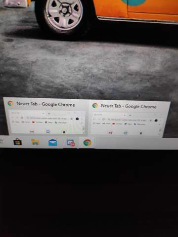 Google Chrome startet zwar aber die Fenster lassen sich ...