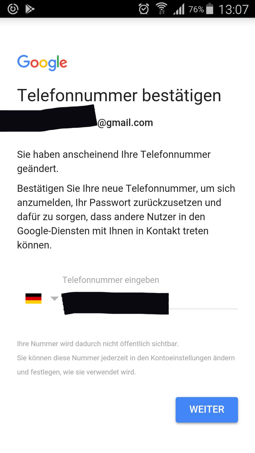 Google Fragt Nach Handy Nummer SMS Code Soll Zugeschickt Werden google-fragt-nach-handy-nummer-sms-code-soll-zugeschickt-werden