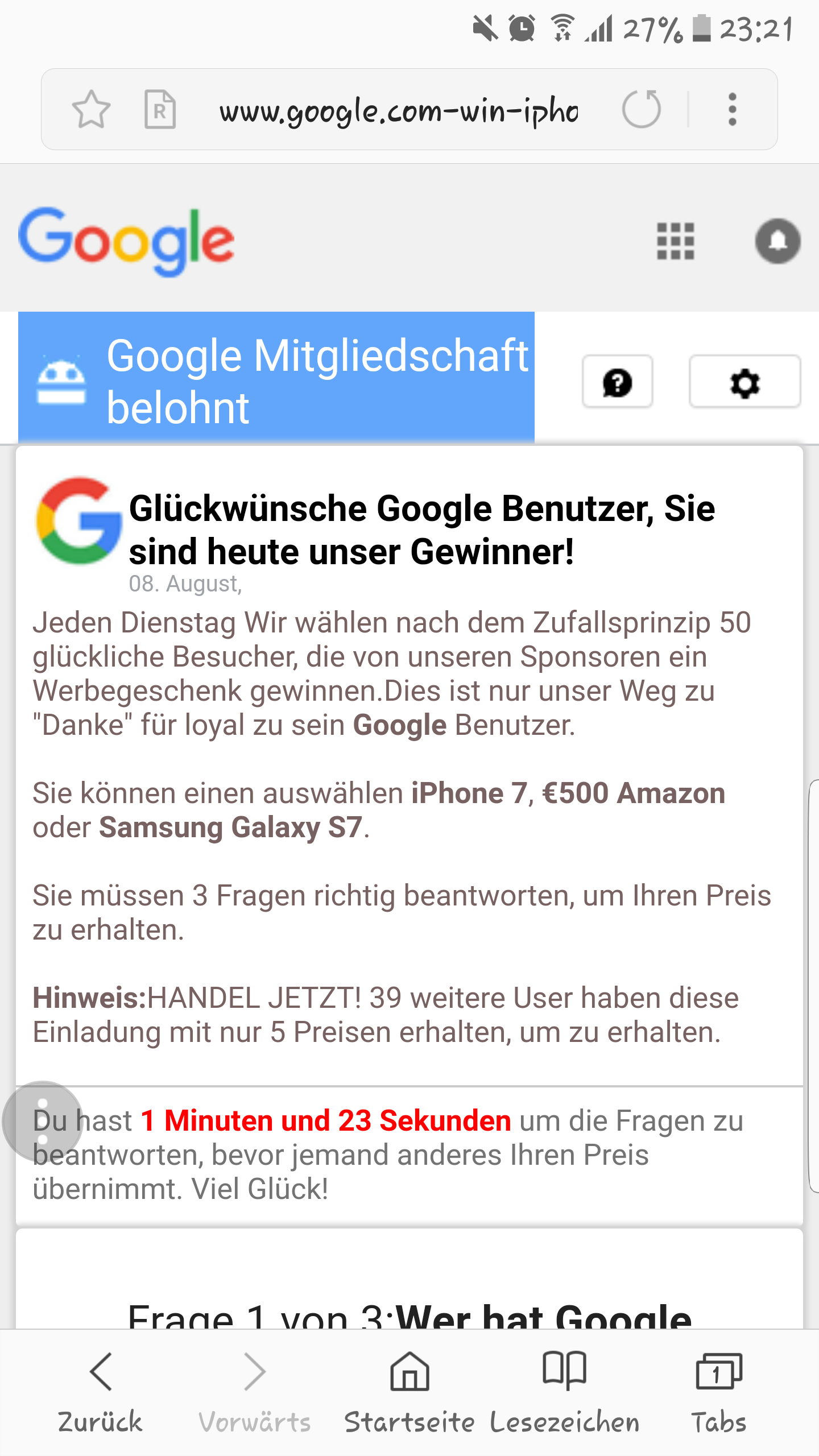Google Gewinnspiel Google Gewinnspiel