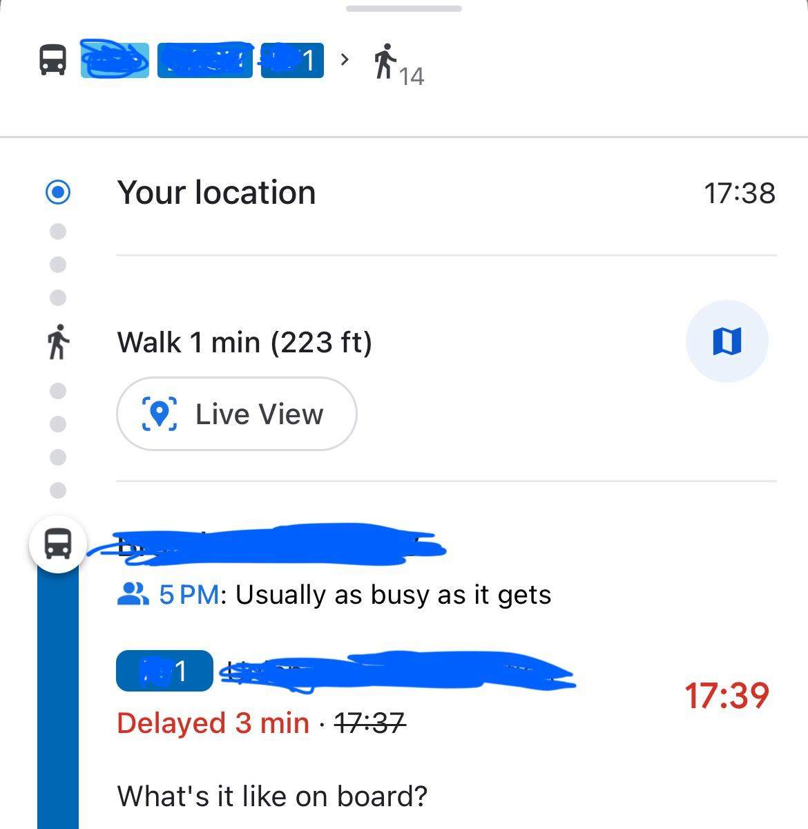 Google Maps Buslinie ändern? (Bus, Fahrkarte)