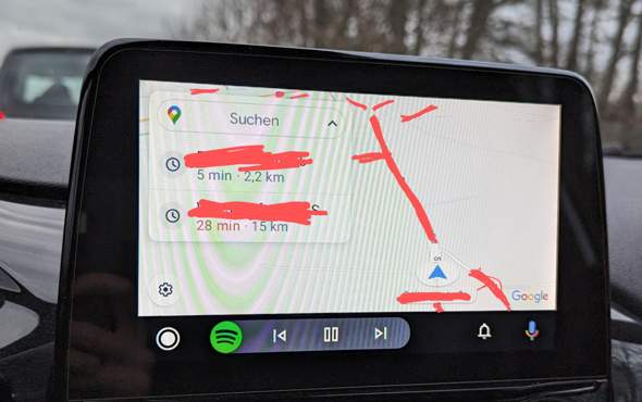 Google Maps Speichert orte?