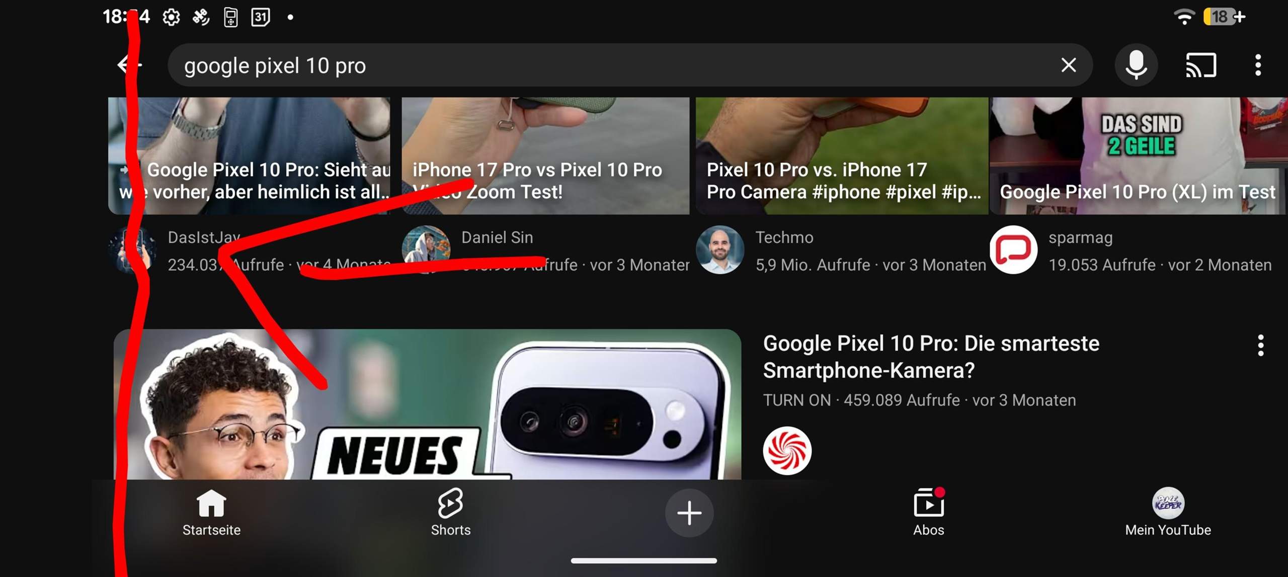 Google Pixel 10 pro Rand Error? (Display)