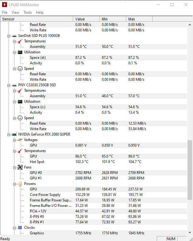 GPU Hot Spot Temperatur über 100C° ,ist das normal? (PC, Hardware