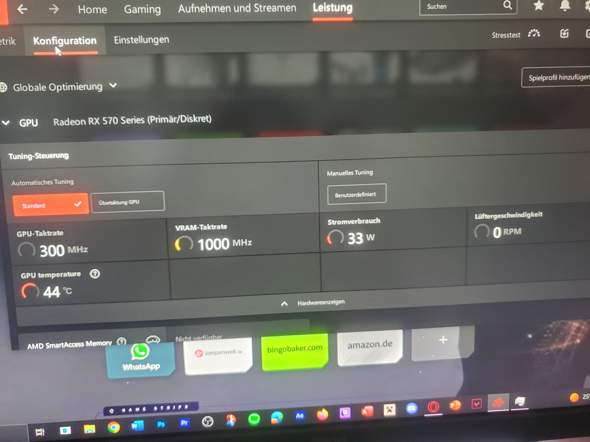 Gpu Spring GPU springt von 0 auf 100 (Auslastung)? (Grafikkarte, AMD Radeon)