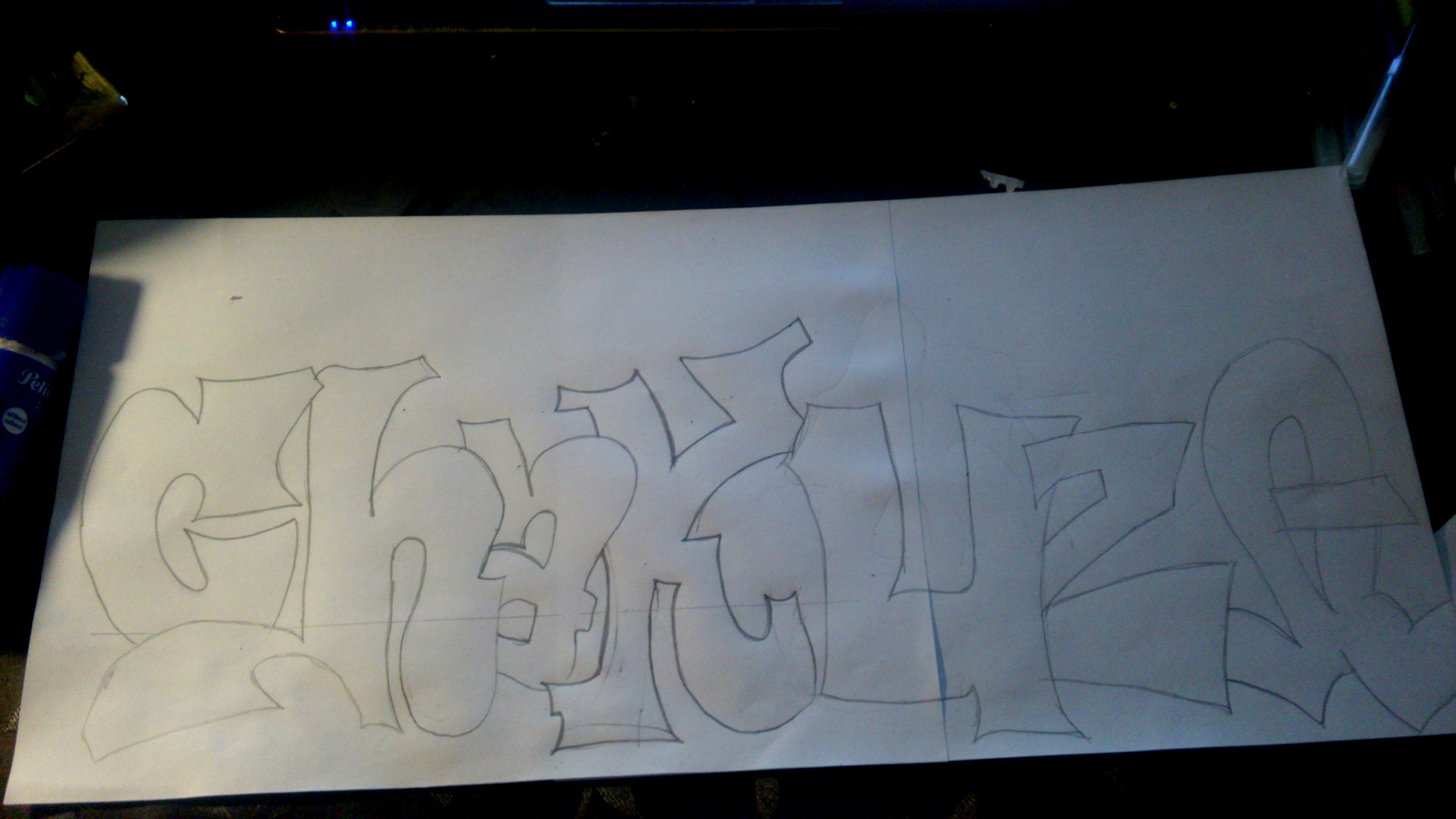 Graffiti,Meinung,Anfänger? ) (zeichnen)
