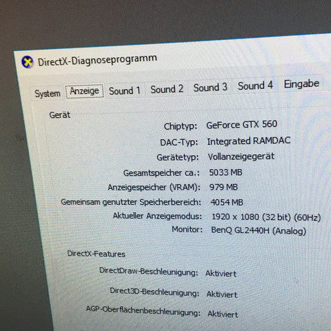 DirectX-Diagnoseprogramm - (Computer, Technik, PC)