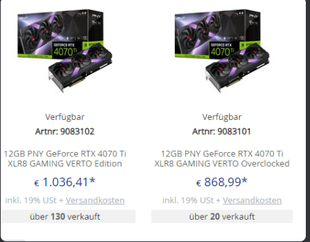 grafikkarten OC versionen günstiger? (Gaming PC, Nvidia, GPU)