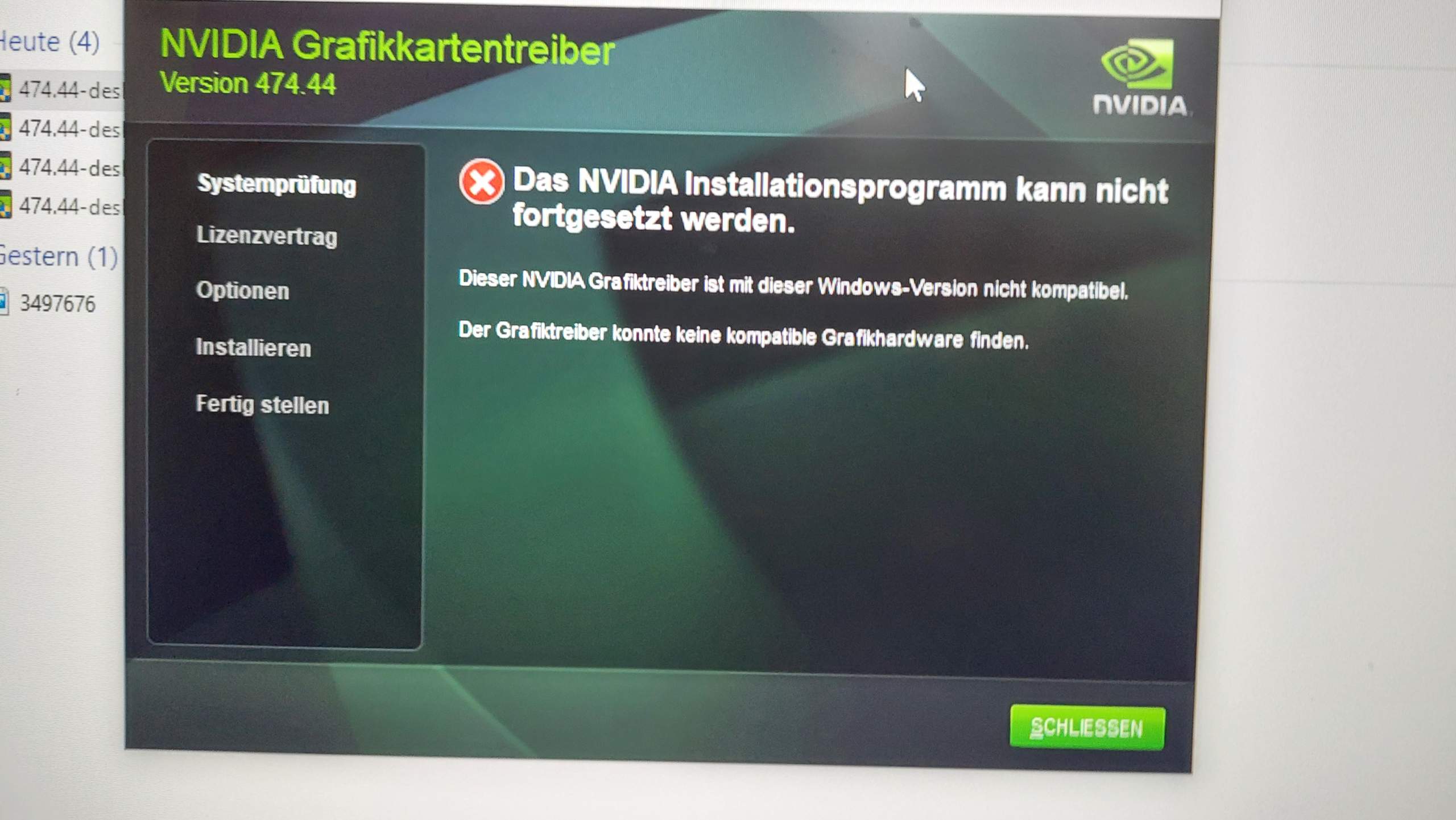 Dieser Nvidia Grafiktreiber Ist Mit Dieser Windows Version Nicht Kompatibel www.gutefrage.net