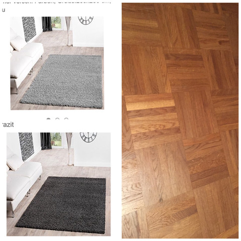 Der Boden und die Teppiche - (Farbe, Empfehlung, Zimmer)