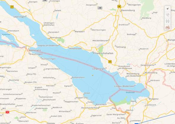 Grenze im Bodensee? (Deutschland, Österreich, Karten) Grenze im Bodensee? (Deutschland, Österreich, Karten)