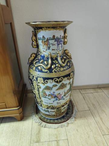 Große chinesische Vase? Kennt jemand den ungefähren Wert?