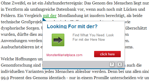 Grün unterstrichen?! - (google-chrome, add-on, grün unterstrichen)
