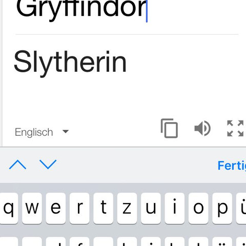 gryffindor ist slytherin harry potter