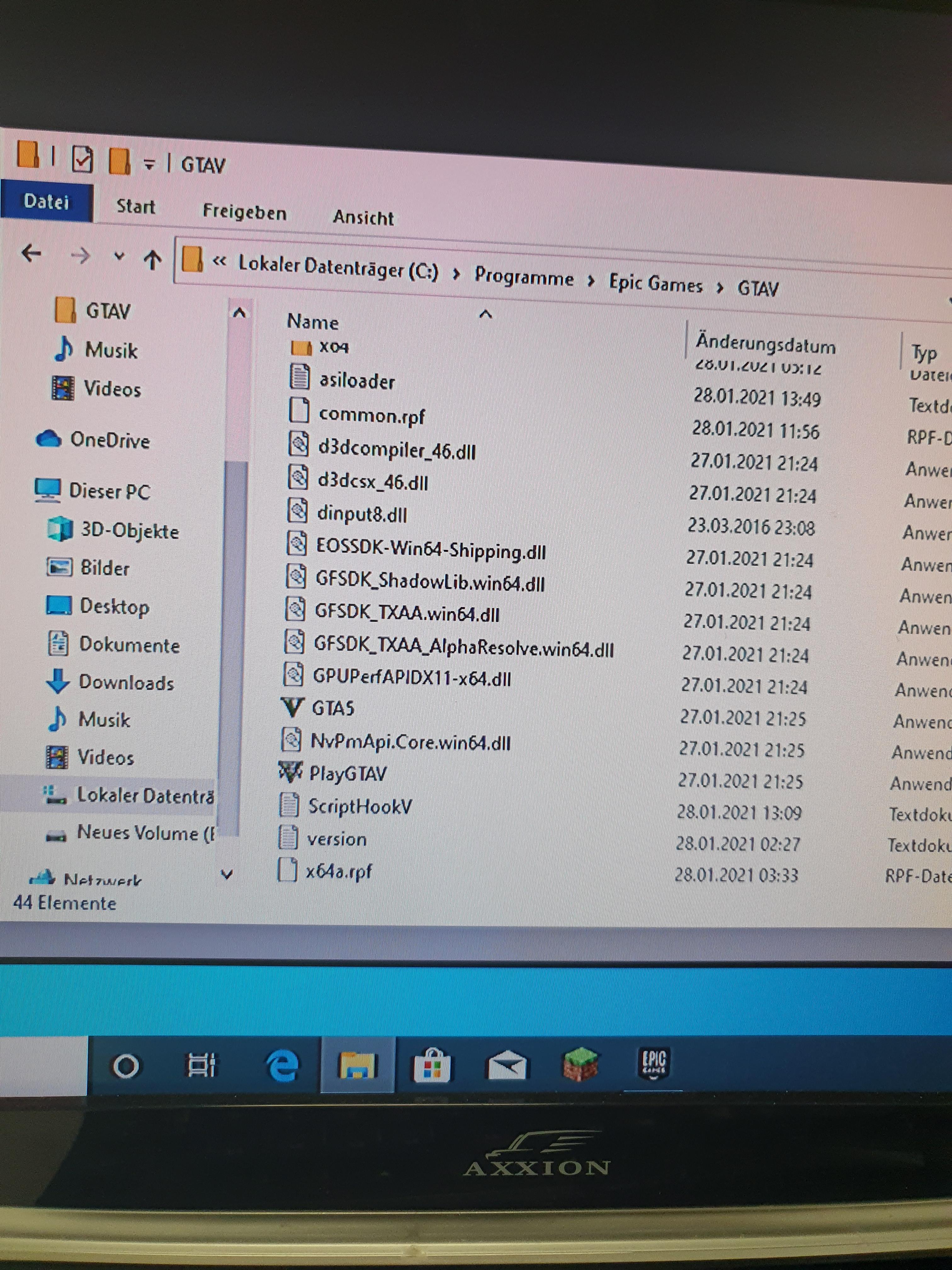?Gta 5 ist installiert aber epic games erkennt es nicht? PC