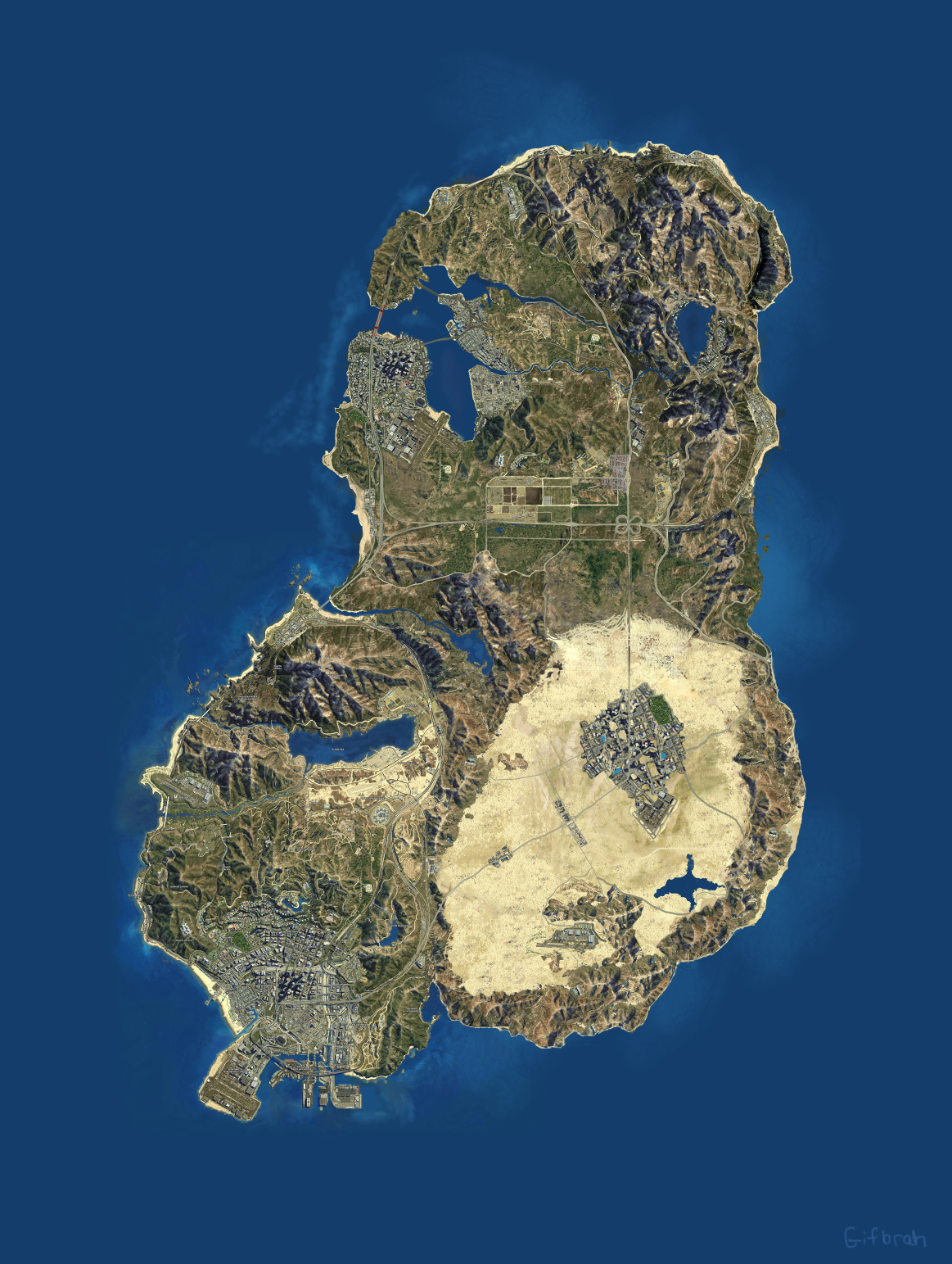 GTA 5 Map Erweiterung (GTA V) GTA 5 Map Erweiterung (GTA V)