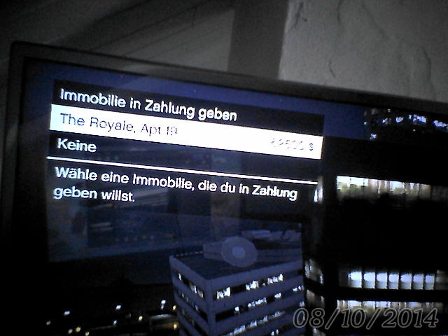 Gta 5 online Immobilie in Zahlung geben (PS3)