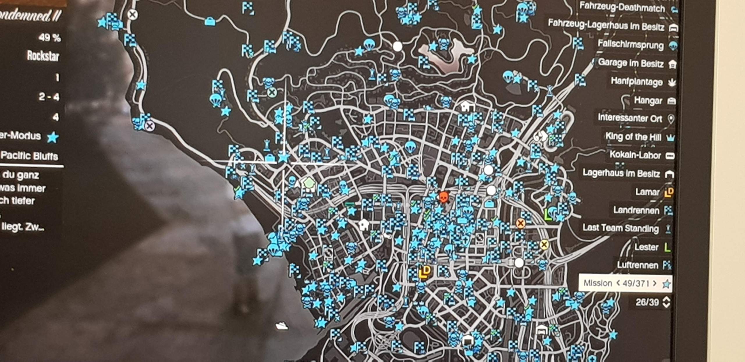 gta online map wieder normal machen? (PlayStation 4, GTA V)