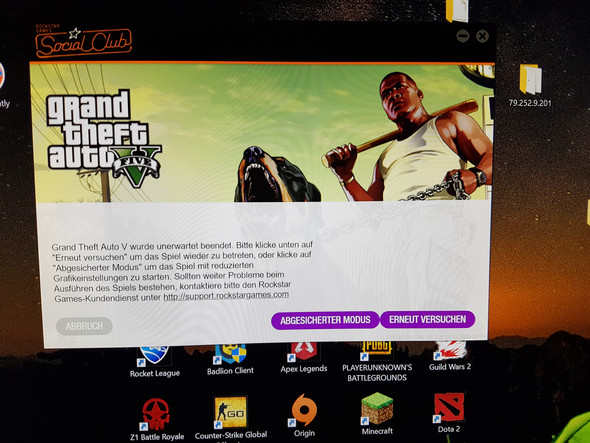 Gta V Startet Nicht Err Ffx D3d Init Computer Pc Technik