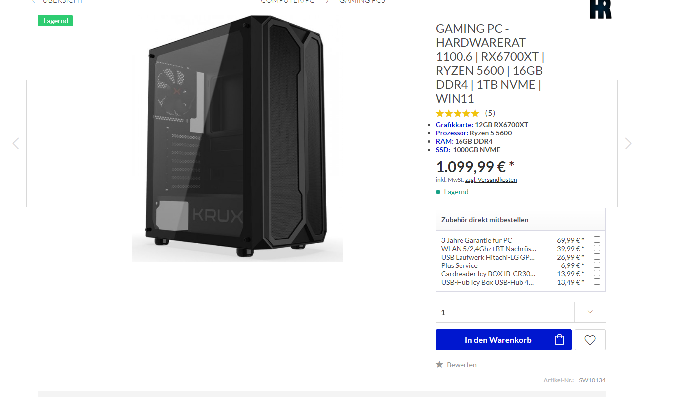 Gut konfigurierter Fertig pc? (Hardware, Gaming PC, AMD)