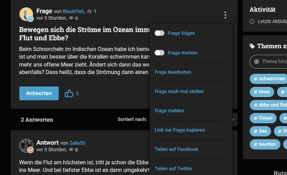 Gutefrage.net fragen bearbeiten?