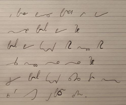 Guten Morgen Beherrscht Noch Jemand Die Eilschrift Ich Benotige Eine Ubersetzung Fur Folgendes Bild Ubersetzen Stenografie