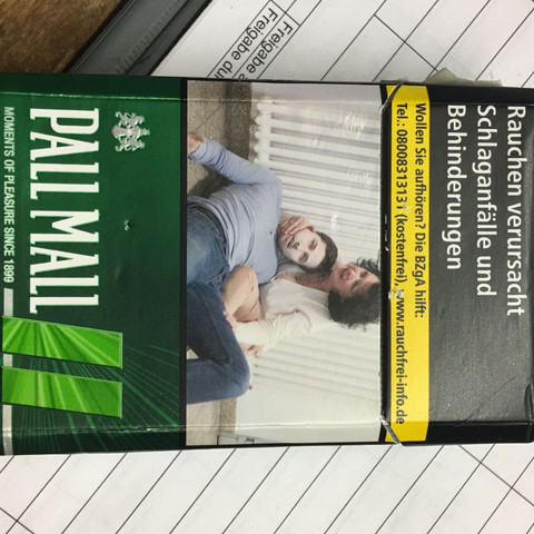 PALLMALL - (Zigaretten, E-Zigarette, dampfen)