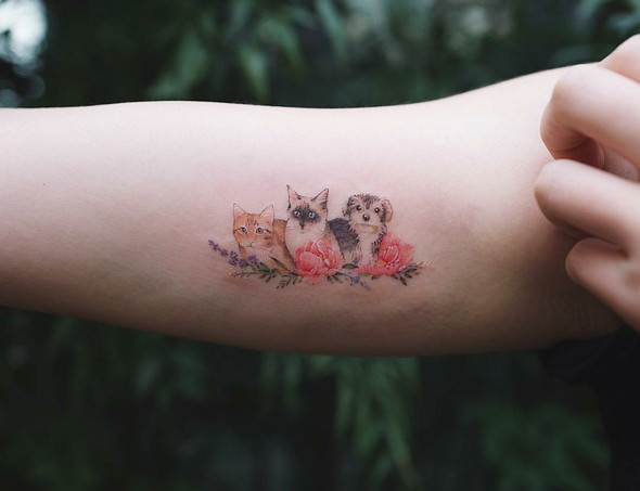 Guter Fineline Tatowierer In Nrw Nds Tiere Deutschland Tattoo