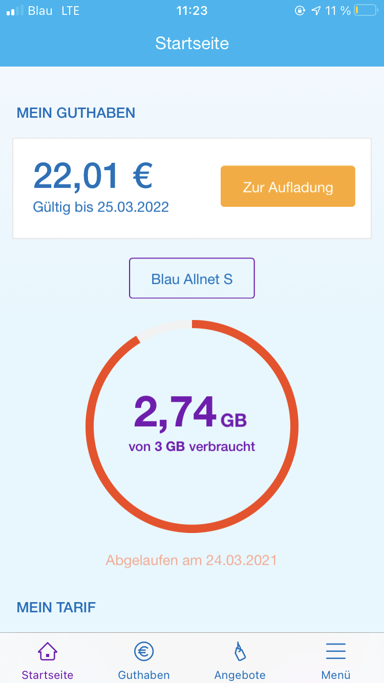 Handy Aufgeladen Aber Kein Geld Drauf