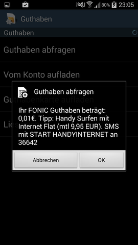 Handy - (Guthaben, Fonic)
