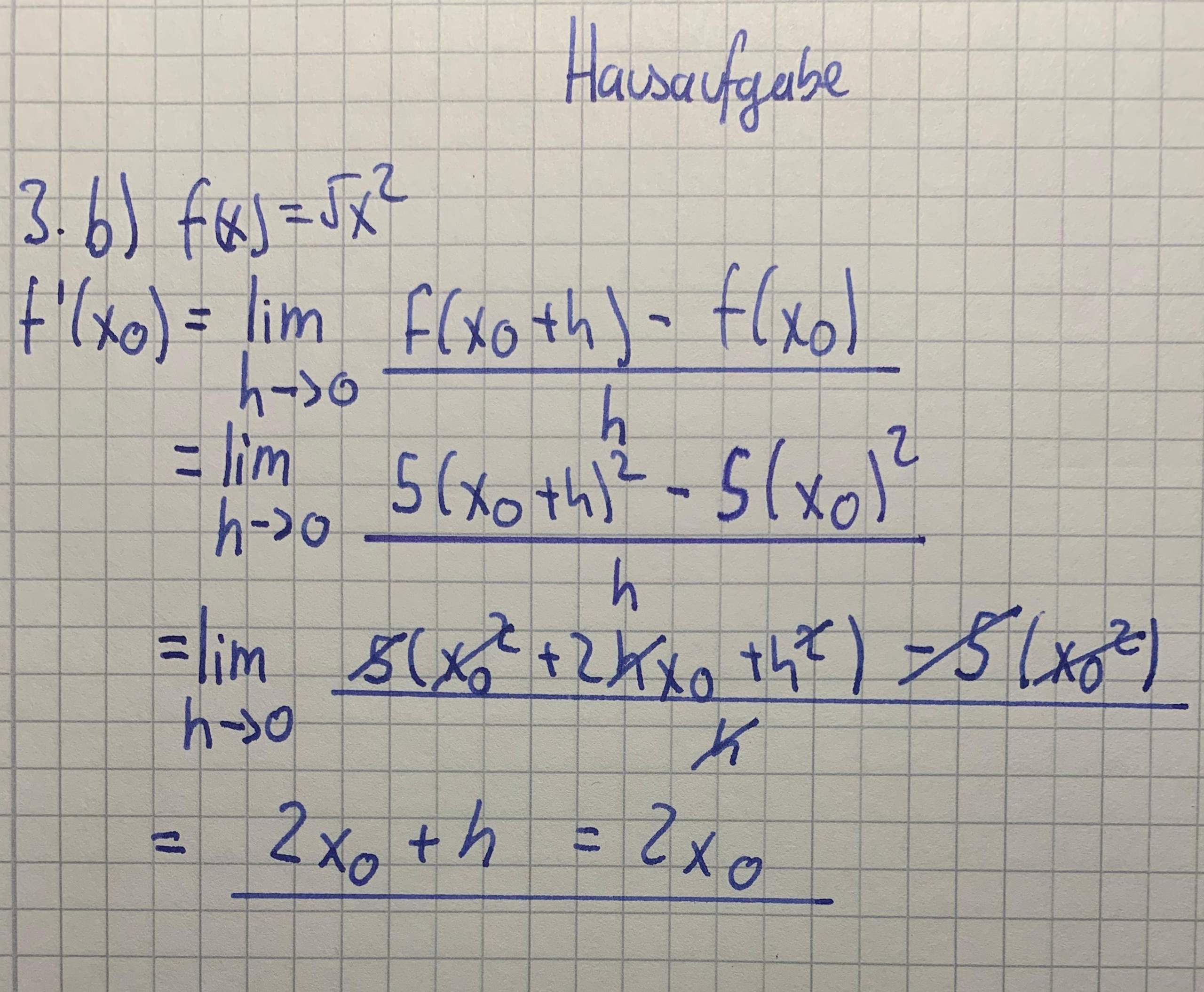 H Methode richtig? (Schule, Mathe, Mathematik)